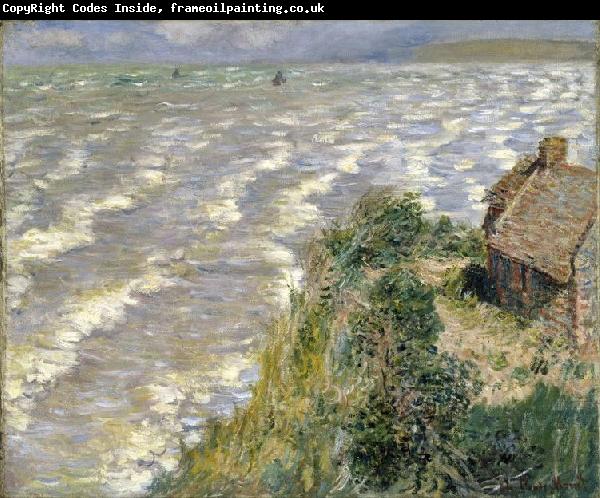Claude Monet Rising Tide at Pourville (Maree montantea Pourville)